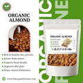 Organic Almonds 100 Gram