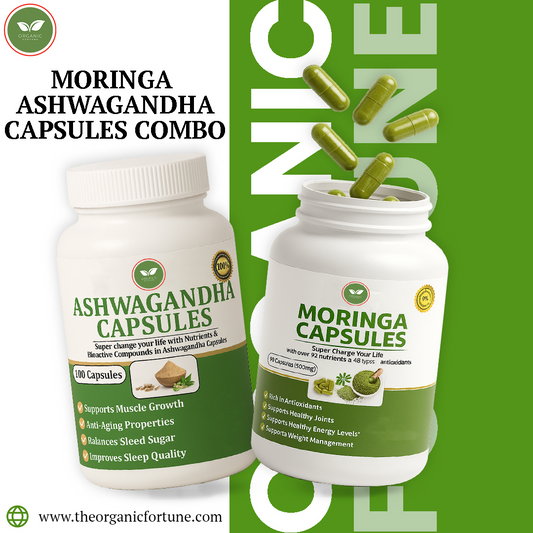Moringa Ashwagandha Capsules Combo